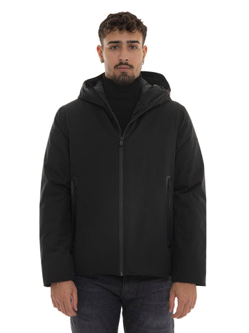 Save the Duck Men's Flynn Hooded Jacket Black