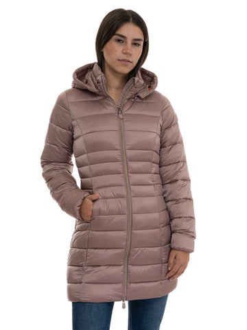 Giubbino lungo  reese Rosa Save the Duck Donna