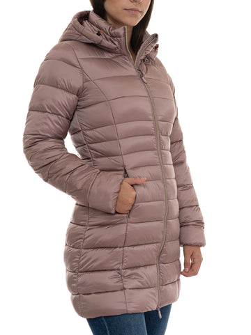 Giubbino lungo  reese Rosa Save the Duck Donna