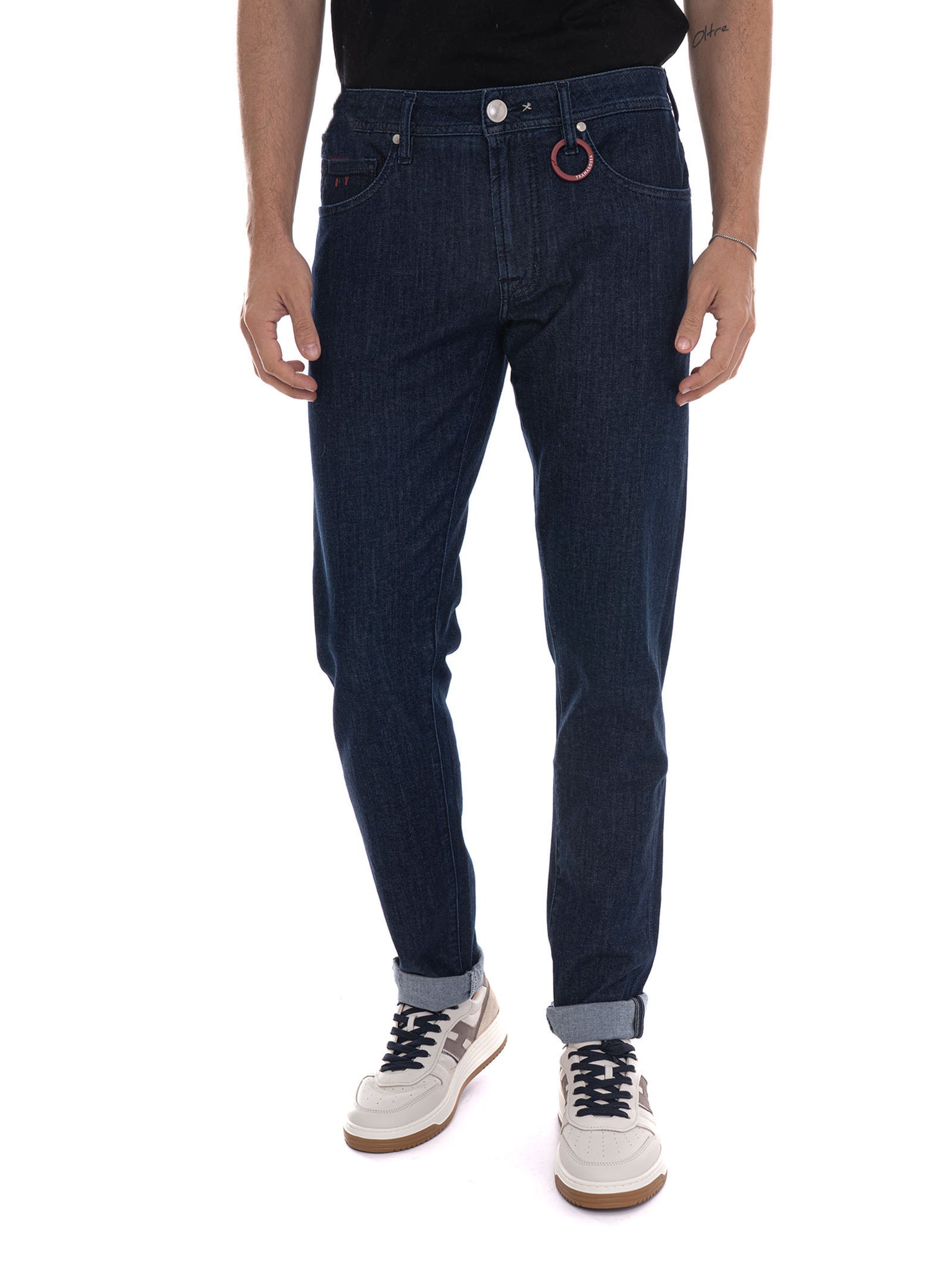 LEONARDO Dark Denim Tramarossa Men's Jeans