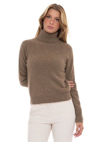 Maglia Visone Beige Vanisé Donna