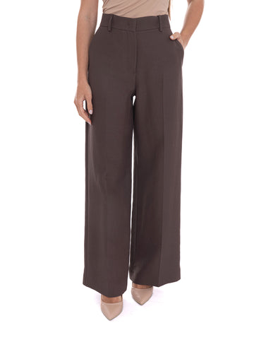 Pantaloni Marrone Weekend Max Mara Donna