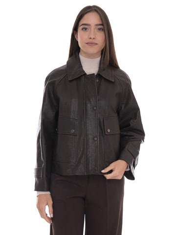 Giubbotti Marrone Weekend Max Mara Donna