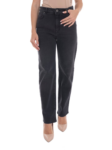 Jeans Denim nero Weekend Max Mara Donna
