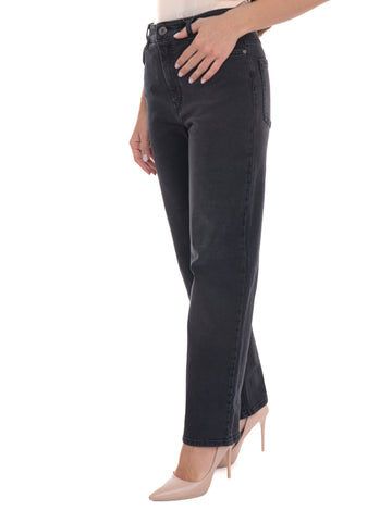 Jeans Denim nero Weekend Max Mara Donna