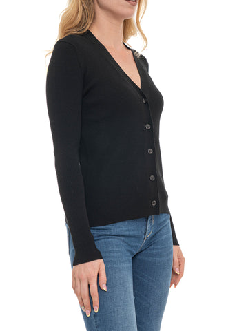 Cardigan Nero Weekend Max Mara Donna