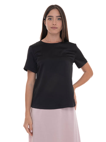 T-shirt Nero Weekend Max Mara Donna
