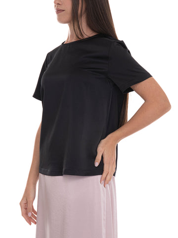T-shirt Nero Weekend Max Mara Donna