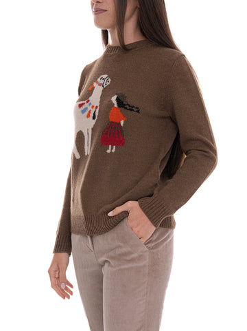 Maglie Nocciola Weekend Max Mara Donna