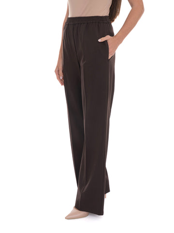 Pantaloni Marrone Weekend Max Mara Donna