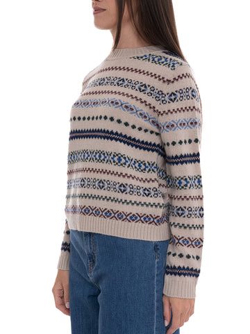 Maglie Beige-blu Weekend Max Mara Donna