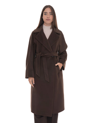 Cappotti Marrone Weekend Max Mara Donna