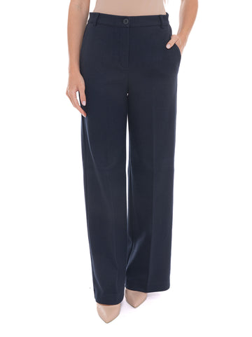 Pantaloni Blu Weekend Max Mara Donna