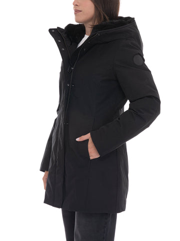 Giacconi Nero Woolrich Donna