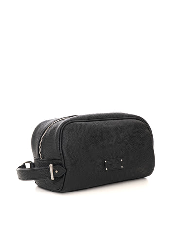 Pochette Nero Alberto Luti Uomo