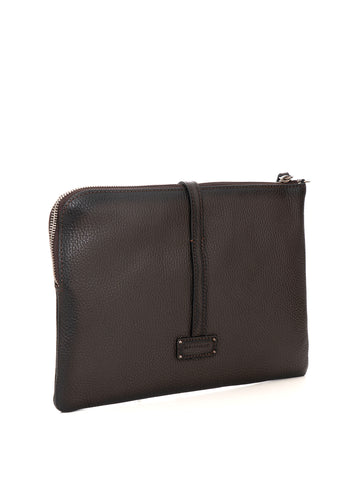 Pochette Marrone Alberto Luti Uomo