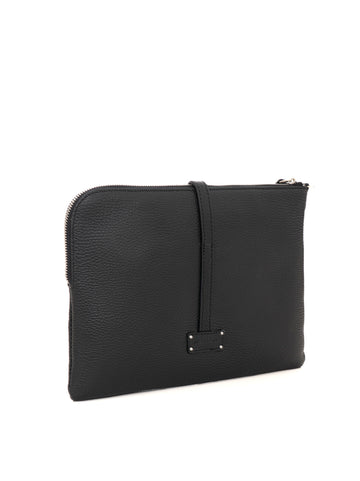 Pochette Nero Alberto Luti Uomo