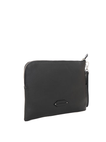 Pochette Nero Alberto Luti Uomo