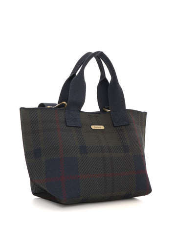 Borsa modello shopper piccola Verde Barbour Donna