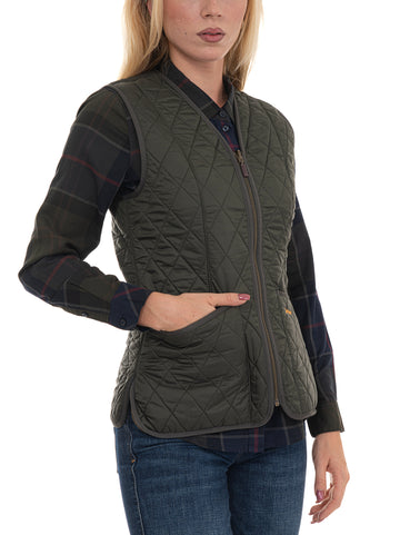 Gilet Verde Barbour Donna