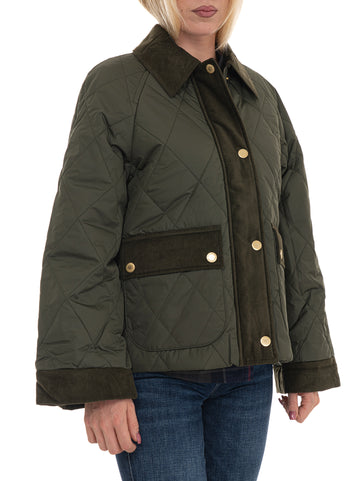 Giacconi Verde Barbour Donna