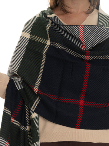 Sciarpe Blu-verde Barbour Donna