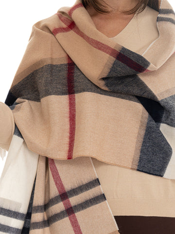 Sciarpe Beige Barbour Donna