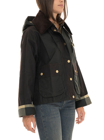 Giubbotti Verde Barbour Donna