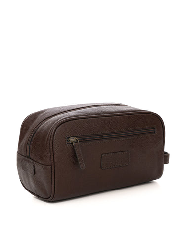 Pochette in pelle Marrone Barbour Uomo