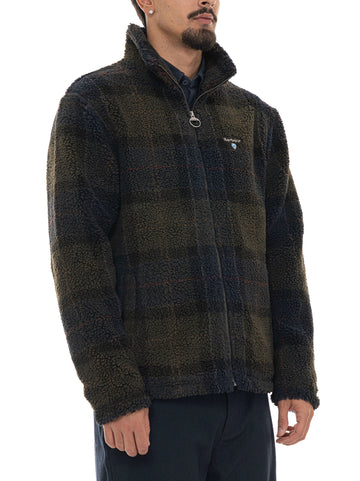 Felpa Blu-verde Barbour Uomo