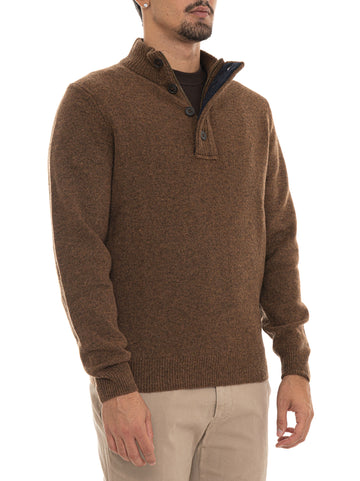 Maglie Marroncino Barbour Uomo