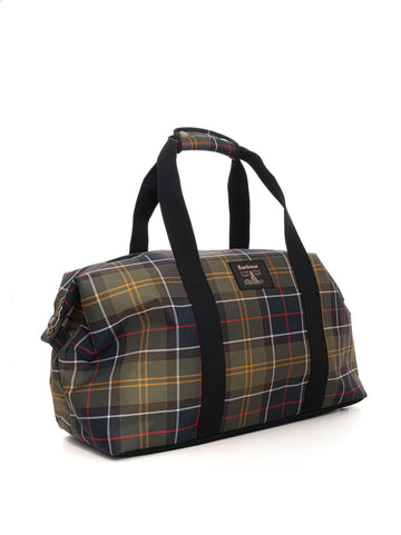 Borsone in nylon Verde-blu Barbour Uomo