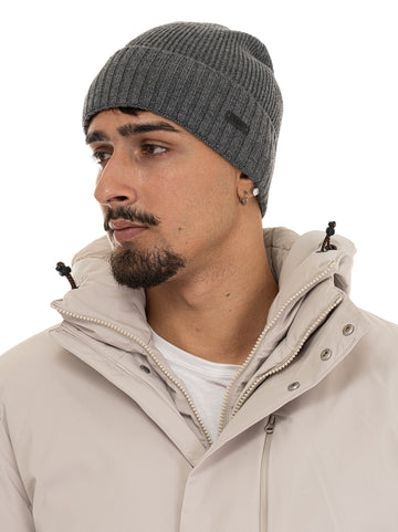 Cappello a coste FATI Grigio medio BOSS Uomo