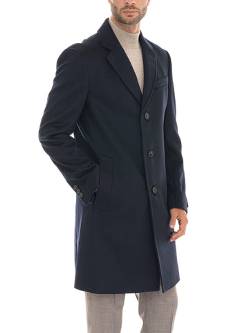 Cappotto 3 bottoni H-HYDE Blu BOSS Uomo