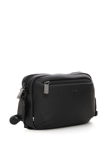 Borsello reporter Jace-ew-crossbody Nero BOSS Uomo