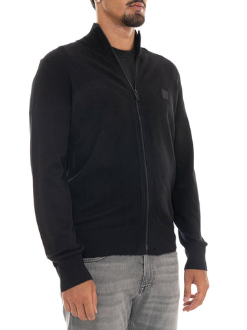 Cardigan Nero BOSS Uomo