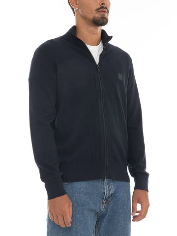 Cardigan Blu BOSS Uomo