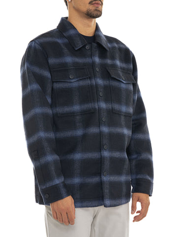 Over shirt Blu BOSS Uomo