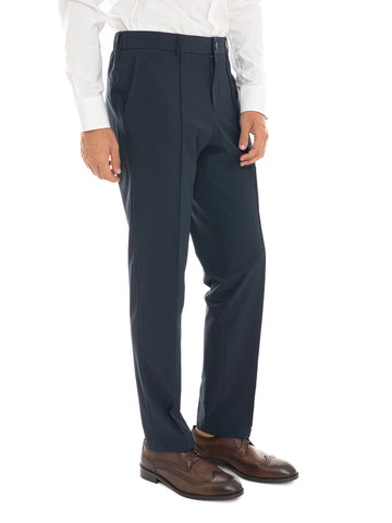 Pantalone classico P-GENIUS-CW-WG Blu BOSS Uomo