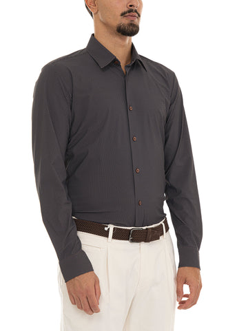 Camicia Marrone BOSS Uomo