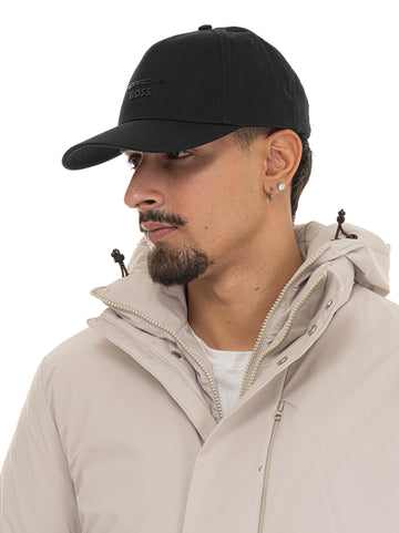 Cappello con visiera PYER Nero BOSS Uomo