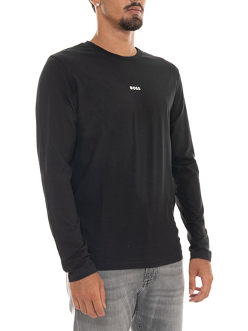 T-shirt Nero BOSS Uomo