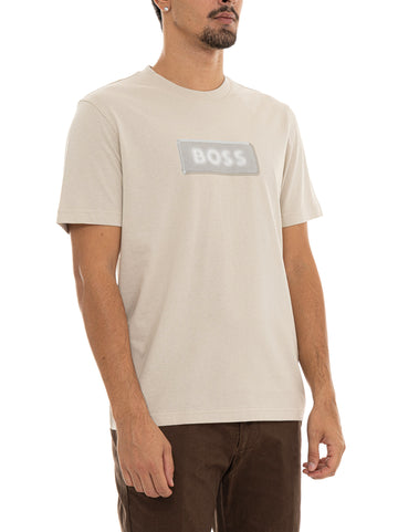 T-shirt Beige BOSS Uomo