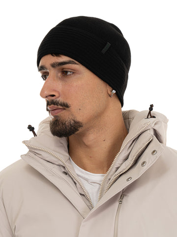 Cappello in maglia TERMIX-BEANIE Nero BOSS Uomo