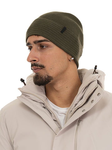 Cappello in maglia TERMIX-BEANIE Verde BOSS Uomo