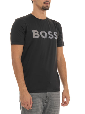 T-shirt Nero BOSS Uomo