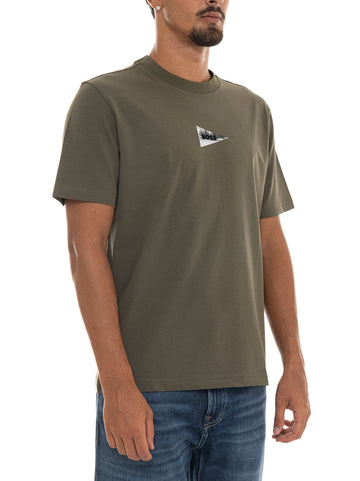 T-shirt Verde BOSS Uomo