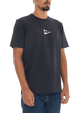 T-shirt Blu BOSS Uomo