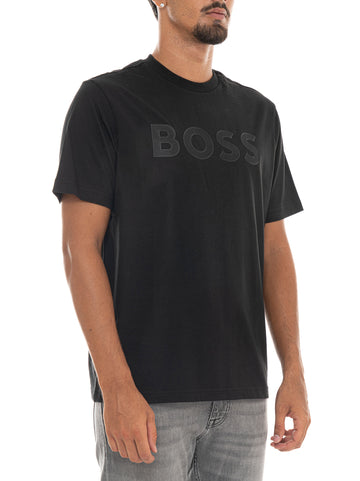 T-shirt Nero BOSS Uomo