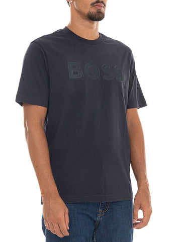 T-shirt Blu BOSS Uomo